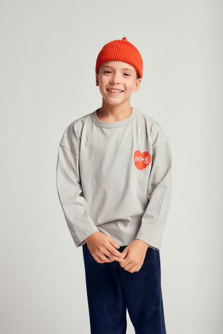 STEM KNITTED HAT - fiesta - RED - Image 1