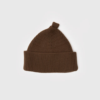STEM KNITTED HAT - bison - BRN - Image 1