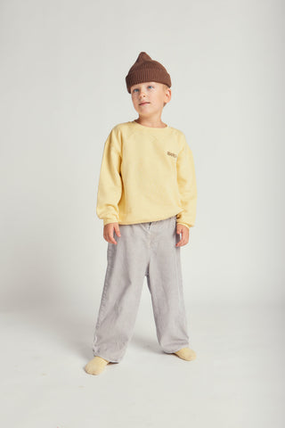 CORDUROY BALLOON PANTS - neutral gray - GRY - Image 3