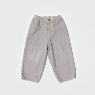 CORDUROY BALLOON PANTS - neutral gray - GRY - Image 4