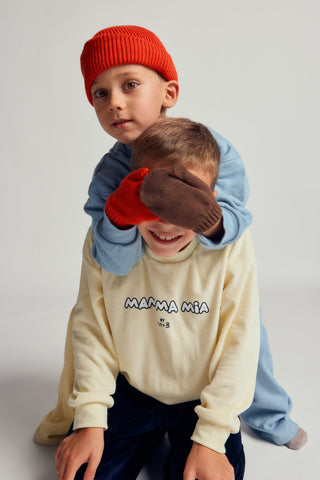 KNITTED GLOVES - bison - BRN - Image 1