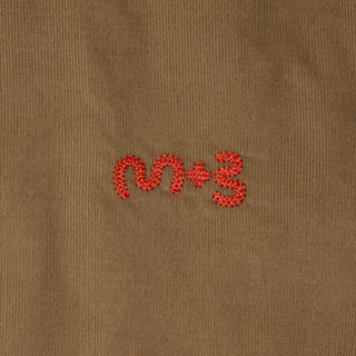 CORDUROY SWEATSHIRT WITH CONTRAST HEM - sepia - BRN - Image 9